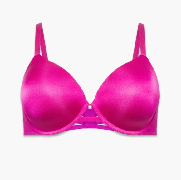 Savage X Fenty Other - Savage × Fenty Deep Pink Microfiber Underwire T-Shirt Bra 38DD